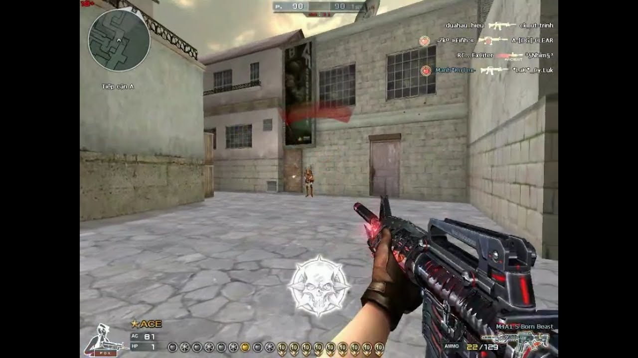 [CFVN 2.0] M4A1 Born Beast - 102 Kills Đấu Đơn - Thắng Chelsea- Đột Kích Trong Tầm Ngắm