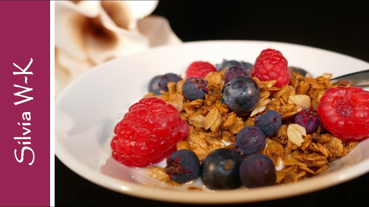 Knusperm&uuml;sli / M&uuml;sli / einfach und schnell selber machen