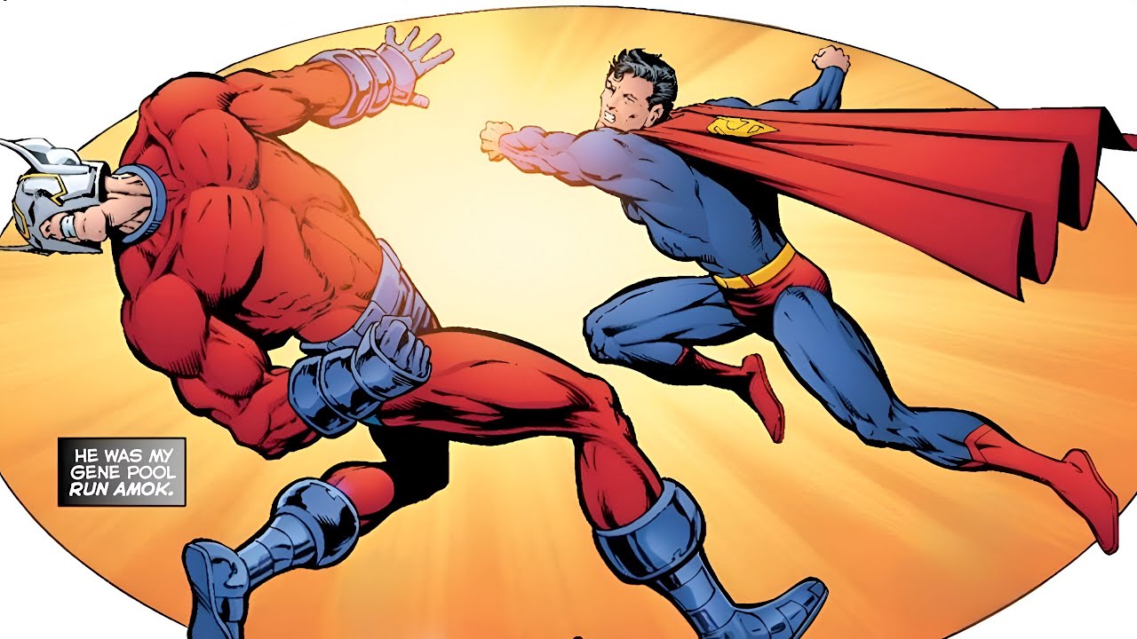 Superman Confronts Orion Rage
