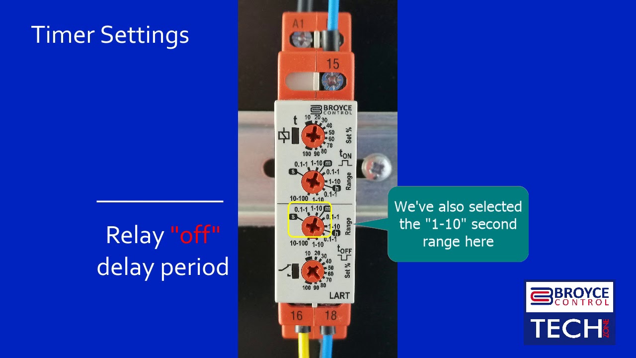 LART Asymmetrical Recycling Timer - On/Off Function Demonstration