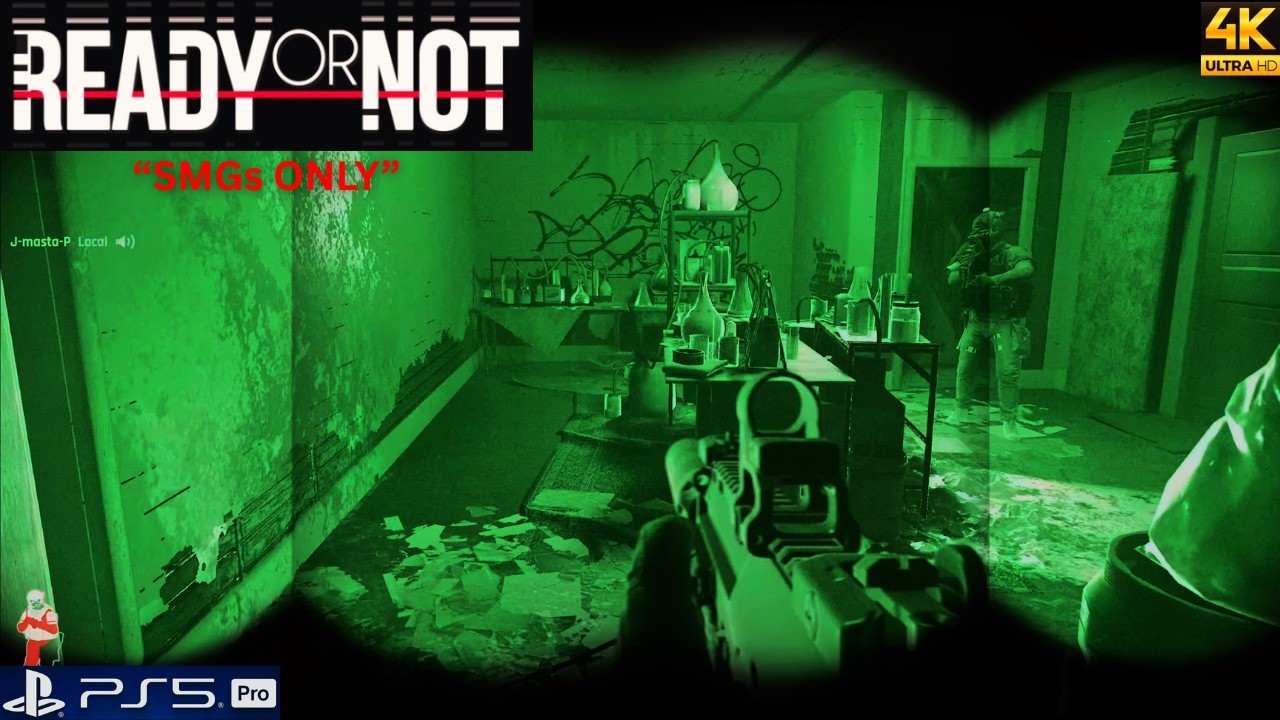 Ready or Not | Twisted Nerve [SMGs ONLY] | 2-Man Operation feat.(J my D 69) | PS5 Pro
