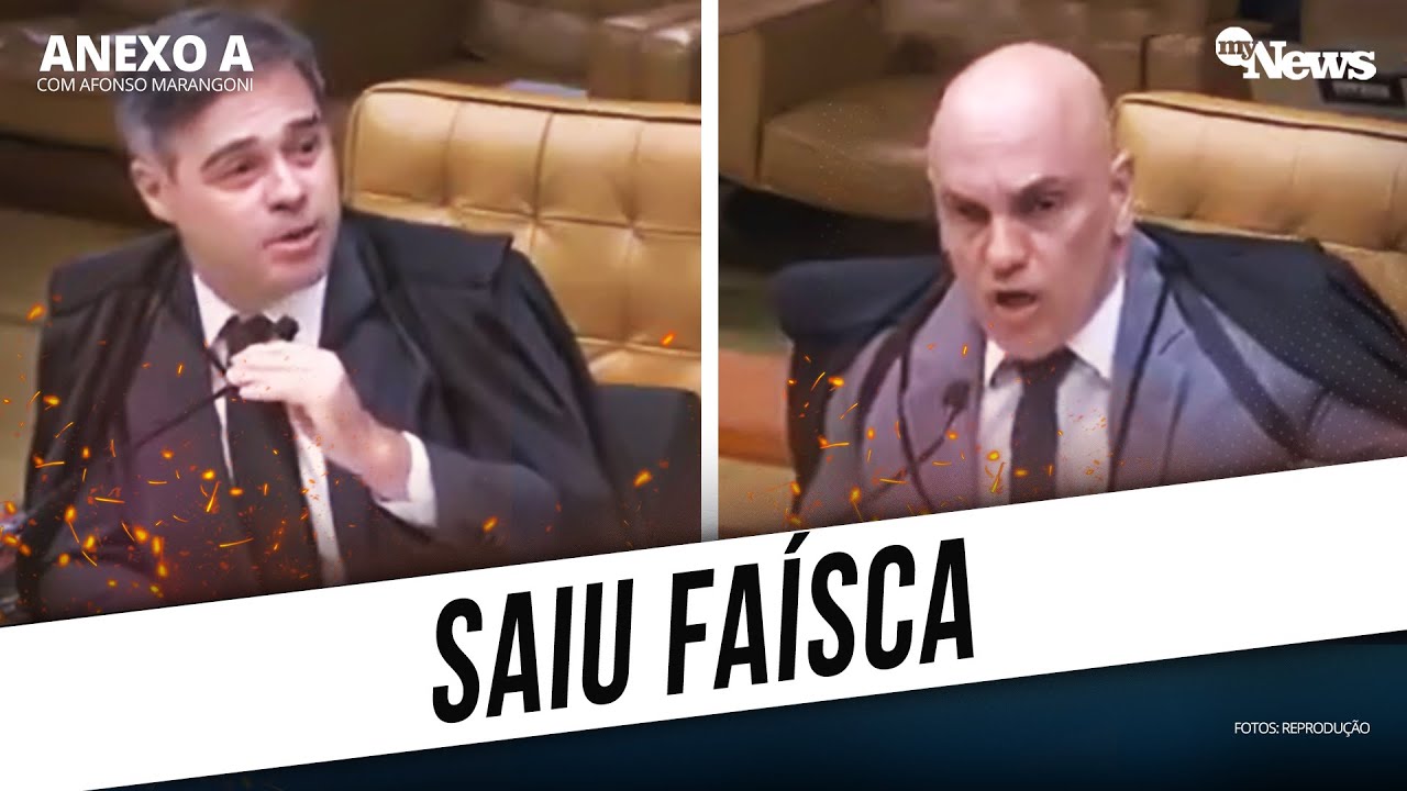 Assista o bate-boca entre Alexandre de Moraes e André Mendonça no julgamento do STF: 
