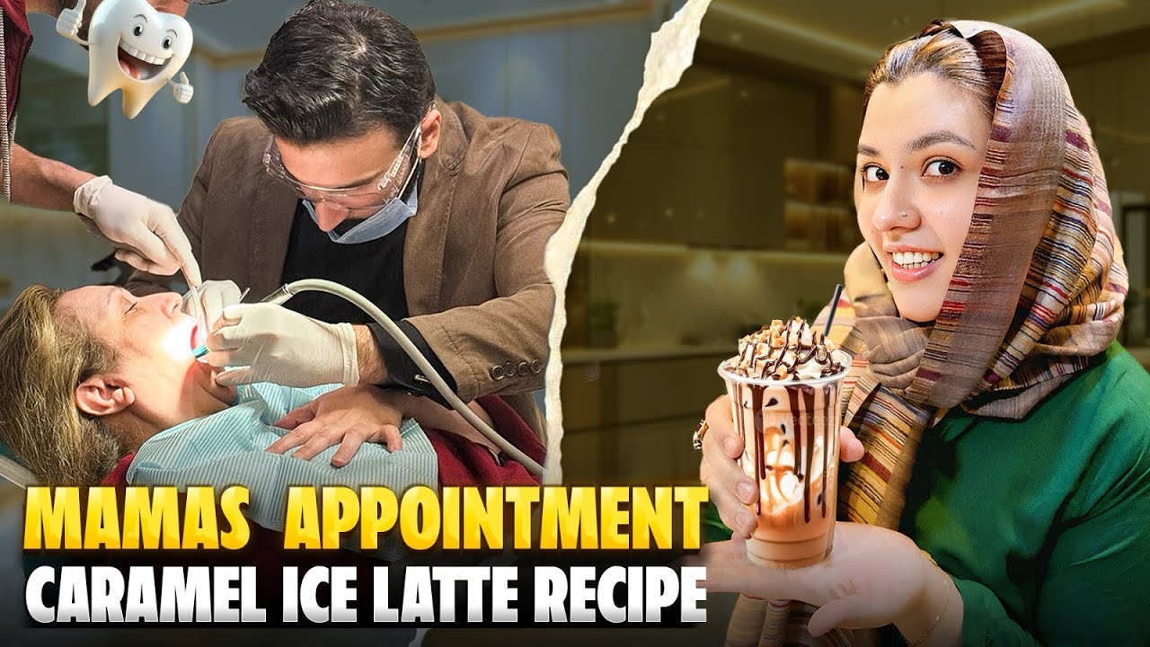 Ramadan Ep.10 | Mama’s Dental Appointment | Caramel Ice Latte Recipe By Yours Truly ❤️