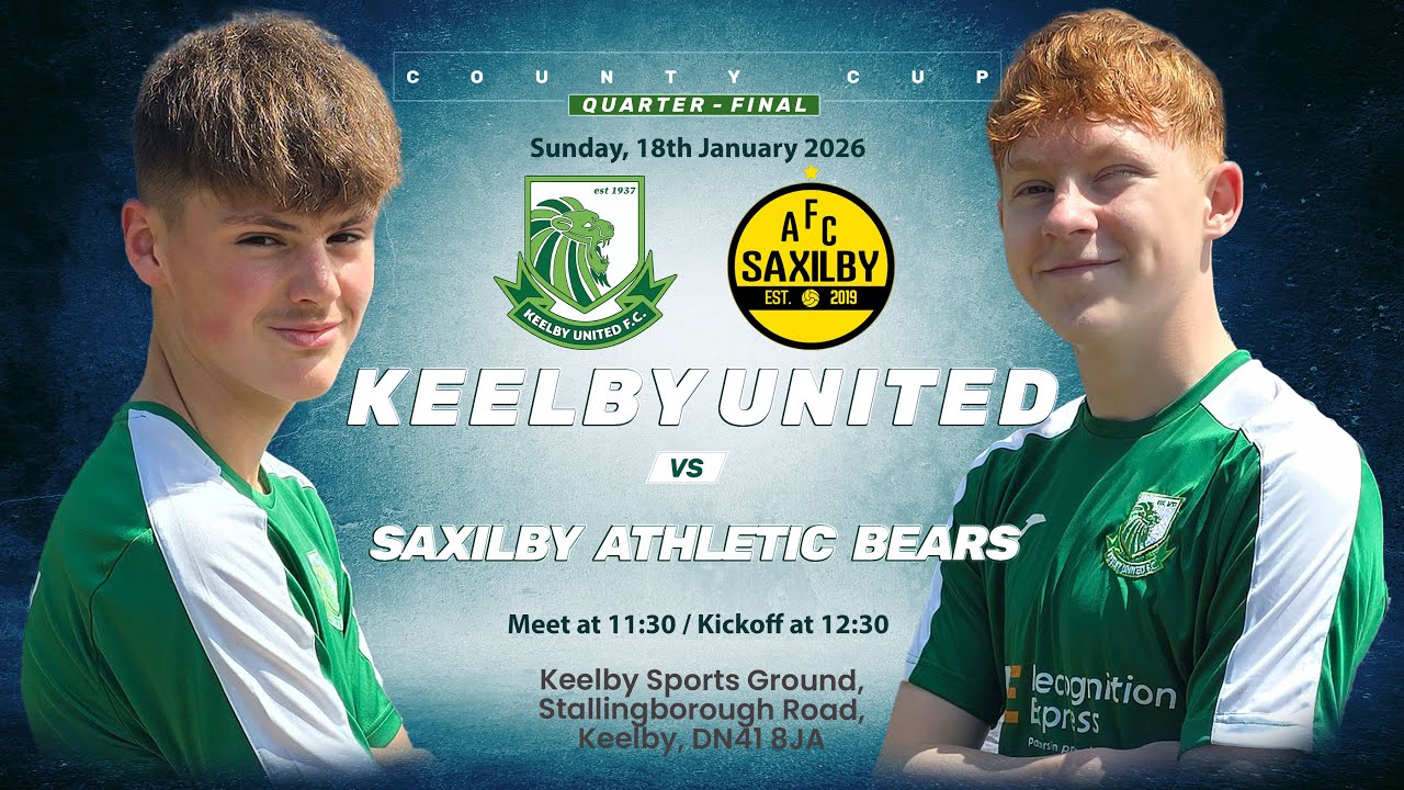 2026-01-18 - Keelby United 0-4 Saxilby Athletic Bears (County Cup Quarter Final)