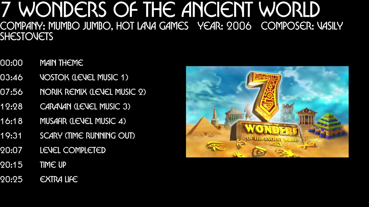 7 Wonders Of The Ancient World music