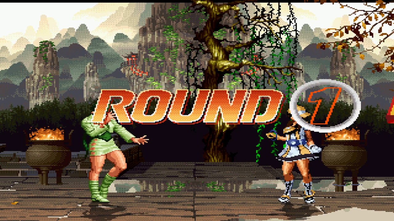 Mugen: The King of Fighters Ultimate - Yashiro/Shermie/Chris [Arcade Mode]