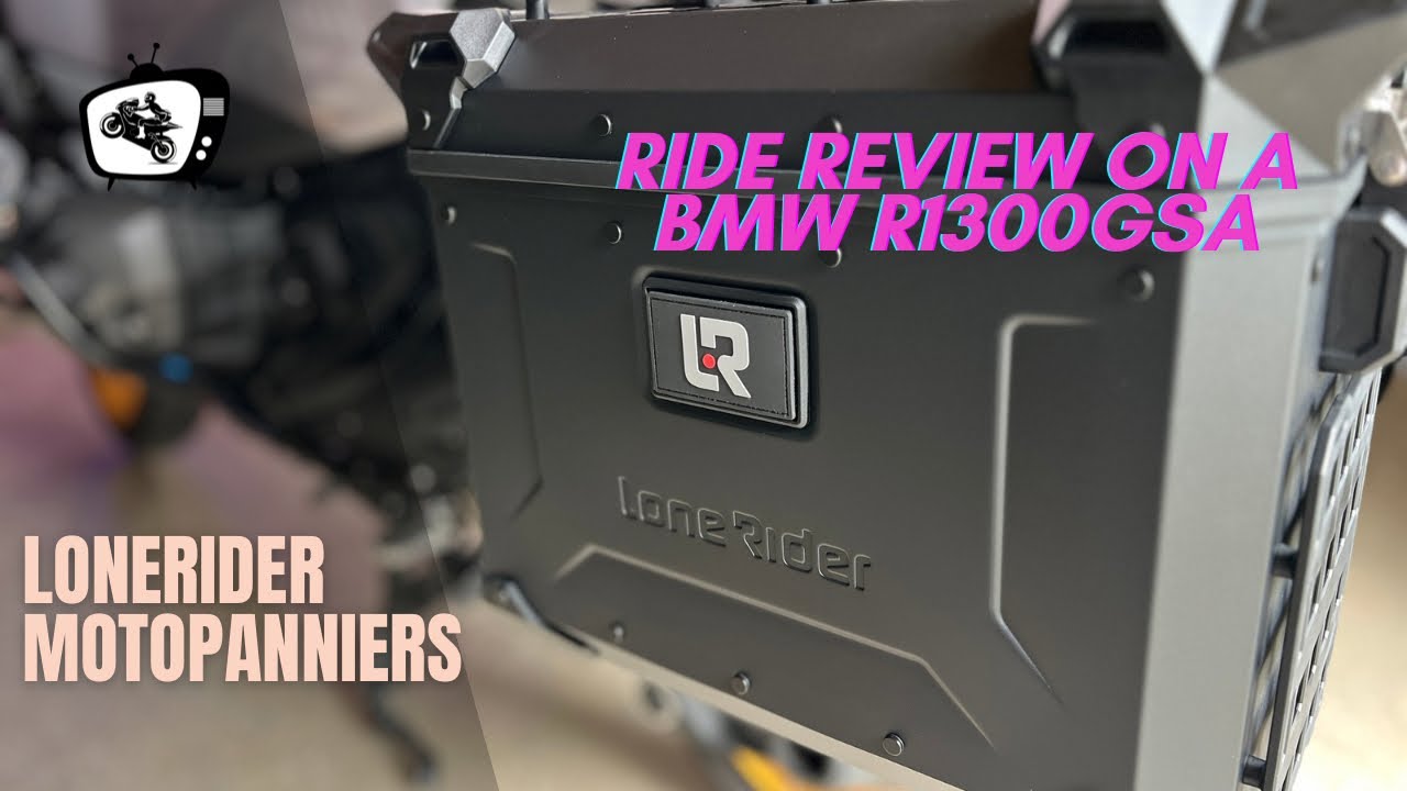 LONE RIDER MOTOPANNIERS | Hard case luggage system | BMW R1300GSA