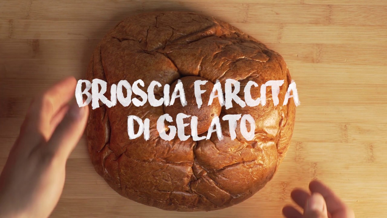 🥐 Brioscia Gigante Farcita di Gelato 🍦 - Come viene fatto
