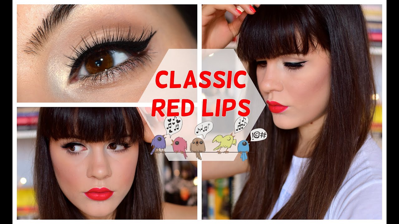 ⭐️ GRWM: Neutral Eyes & Classic Red Lips! ⭐️