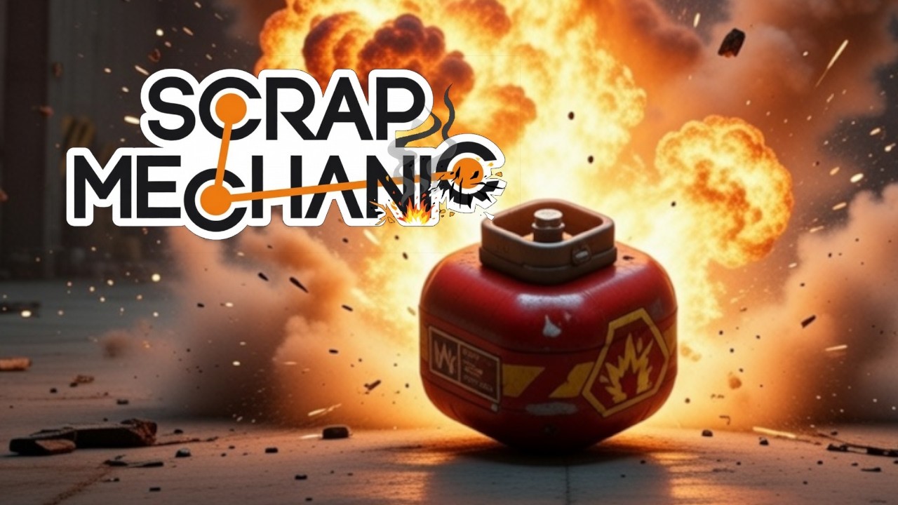 Blowing Up the Warehouse in Scrap Mechanic Survival! 💣 Spaceship Parts Raid | Scrap Mechanic part 52