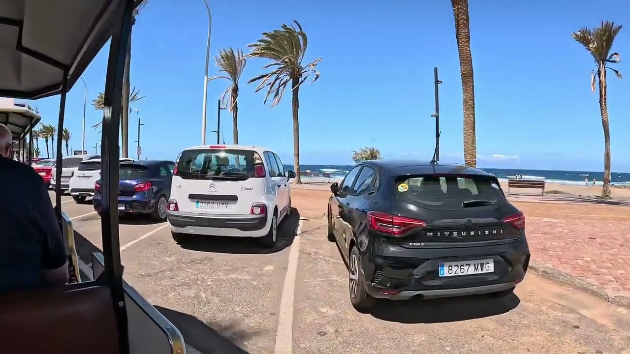 Tourist train. Tenerife