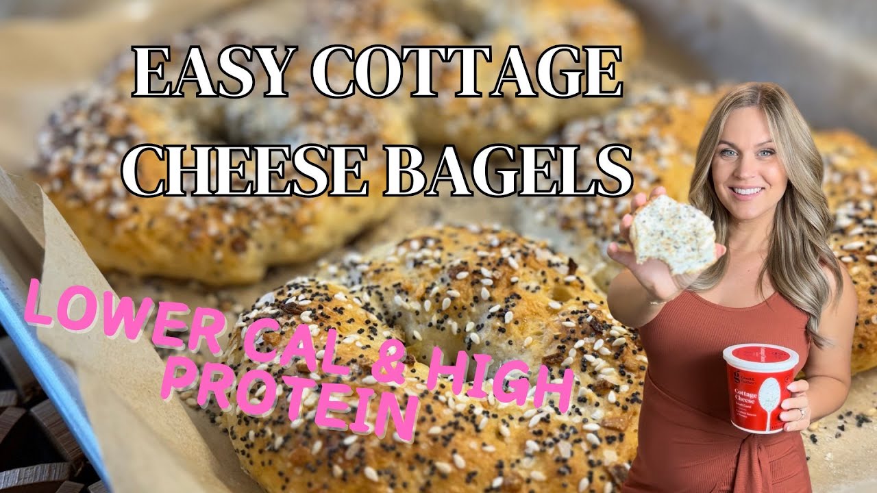 Trying Bethenny Frankel's Cottage Cheese Bagels