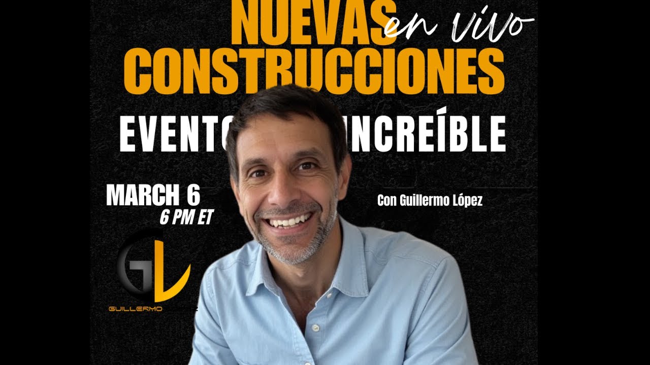 Novedades Nueva Construcción  - Marzo 6 de 2026