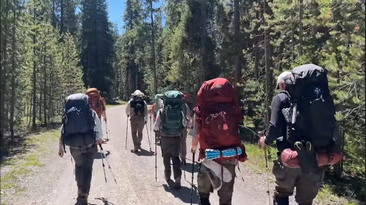 Yellowstone backpacking -bechler river part 1 of 3￼