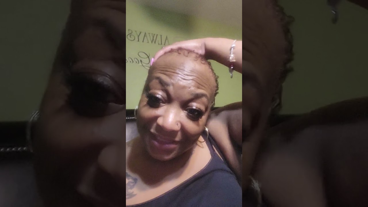 Sisterlocks on short low density hair Establishment Day!