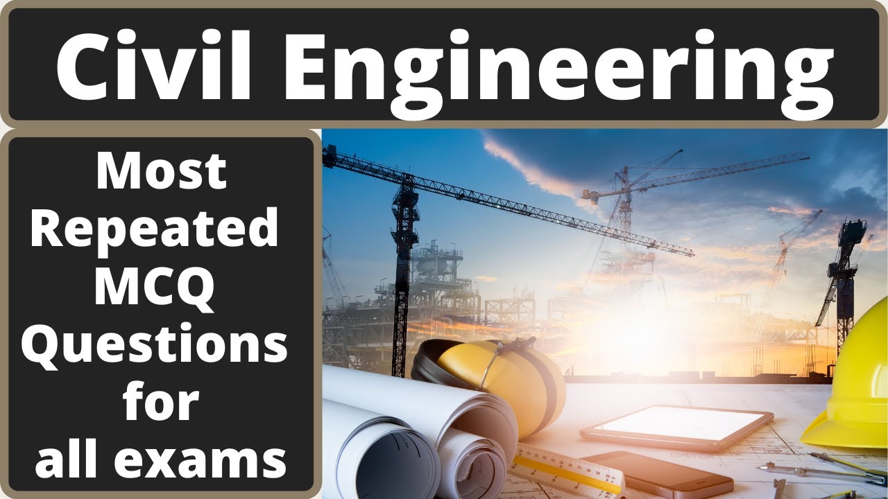 Civil Engineering MCQ for Competitive Exams || Civil Engineering MCQ Questions and Answers || MCQ