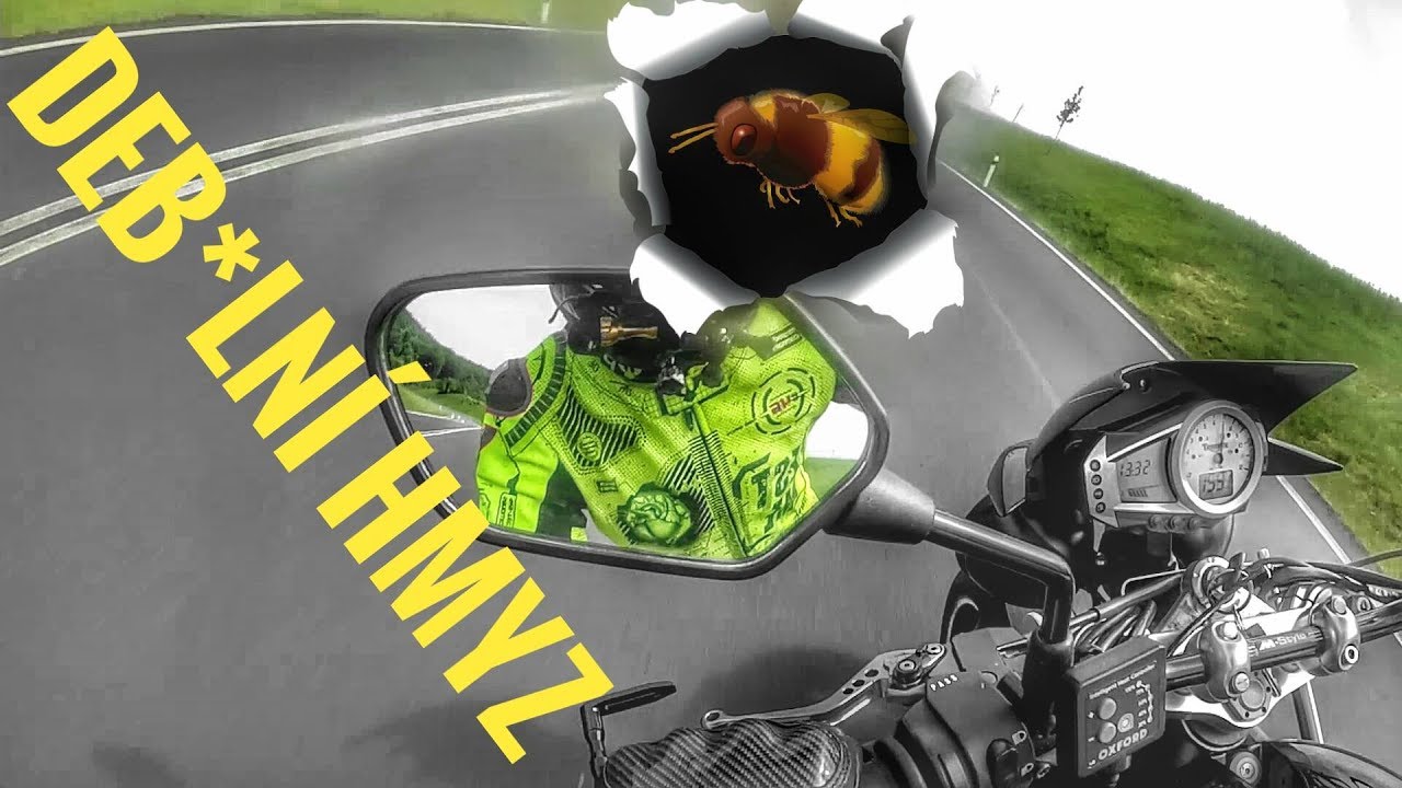 Výlet č.2 - Panický strach MOTOVLOGERŮ ? - Hmyz / Ještěd / Drahé parkování na Ještědu