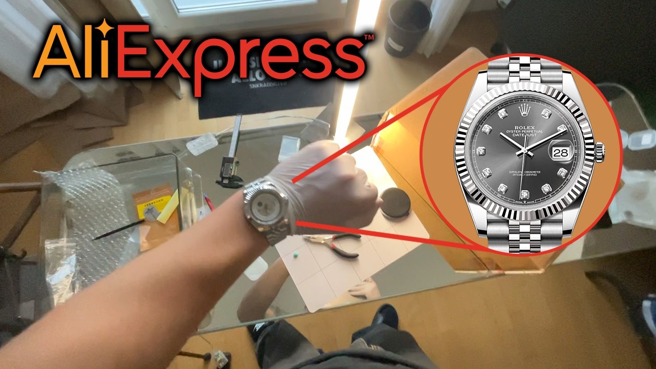 Wie viel kostet es eine mechanische Uhr zu bauen (die funktioniert)  DIY Aliexpress Watch build