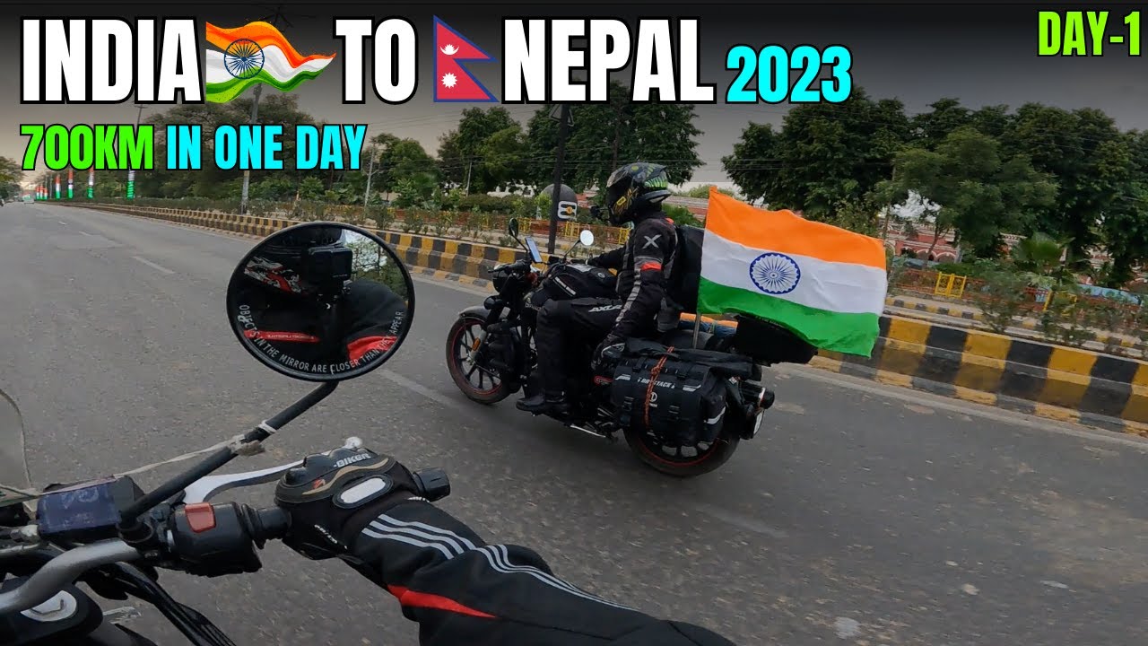 India 🇮🇳 To Nepal🇳🇵International Bike Ride | Prayagraj To Pokhara || The HO2 Biker