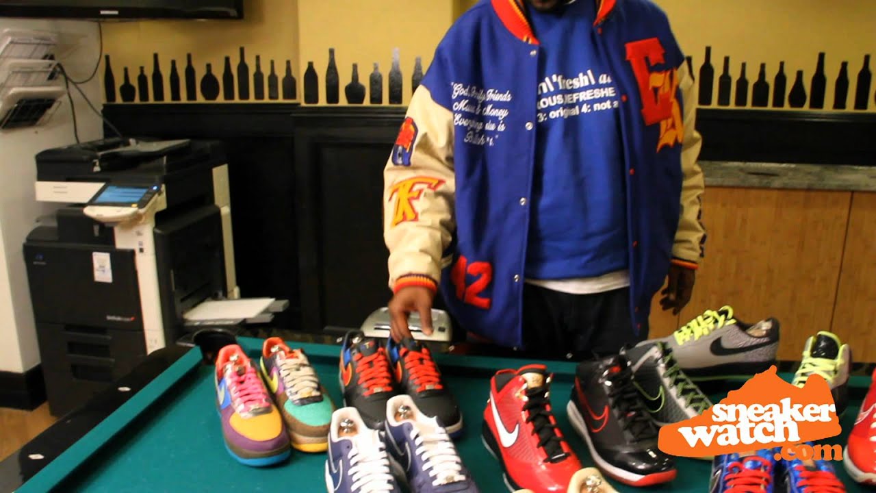 DJ Clark Kent Breaks Down Some Of His Prized Sneakers