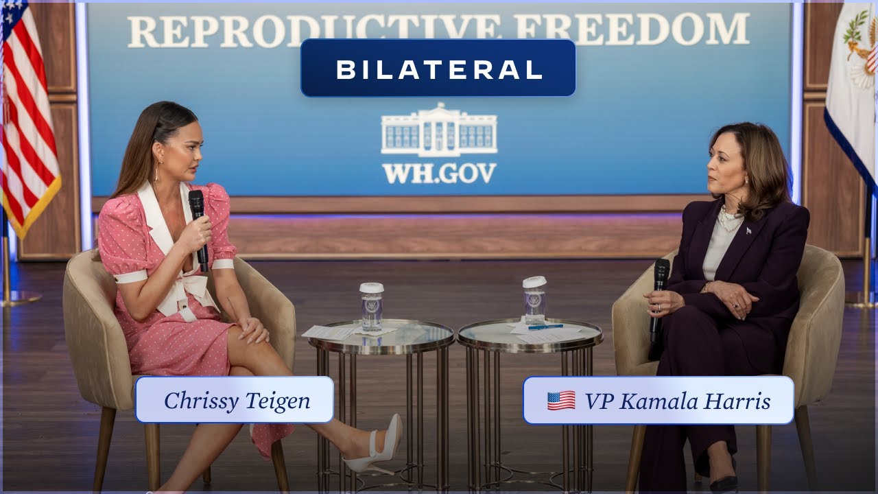 Vice President Harris Participates in a Moderated Conversation on Reproductive Rights