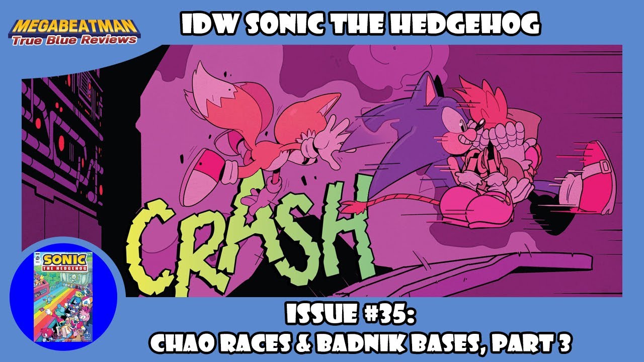 IDW Sonic The Hedgehog #35 | A Comic Review by Megabeatman