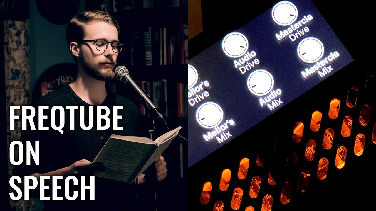 Adding tubes to speech with Freqport Freqtube
