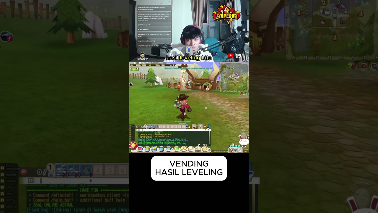 Vending Offline @SealEmperor  #sealonline #sealemperor #atang #atangyt