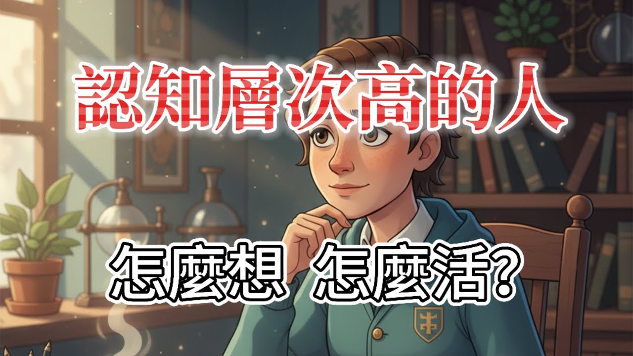 認知水平高的人，都有哪些特徵？#認知成長 #心理學思維 #自我提升 #思考力 #情緒管理