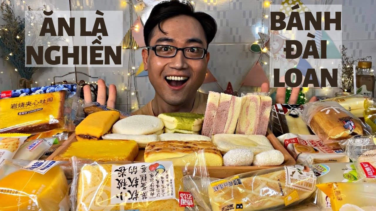 Mukbang Mâm Bánh Đài Loan Các Loại Quá Trời Ngon (Phần 3) - Đính Chính Câu Chuyện Của Phú Foody Nè