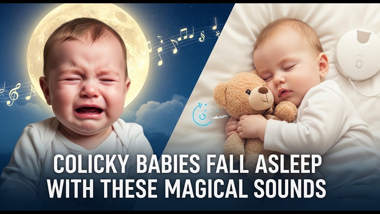 Colicky Babies Fall Asleep with These Magical Sounds