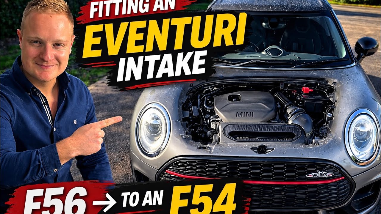 Подойдет ли впускной коллектор Eventuri для Mini F54? Вот как его установить. Clubman