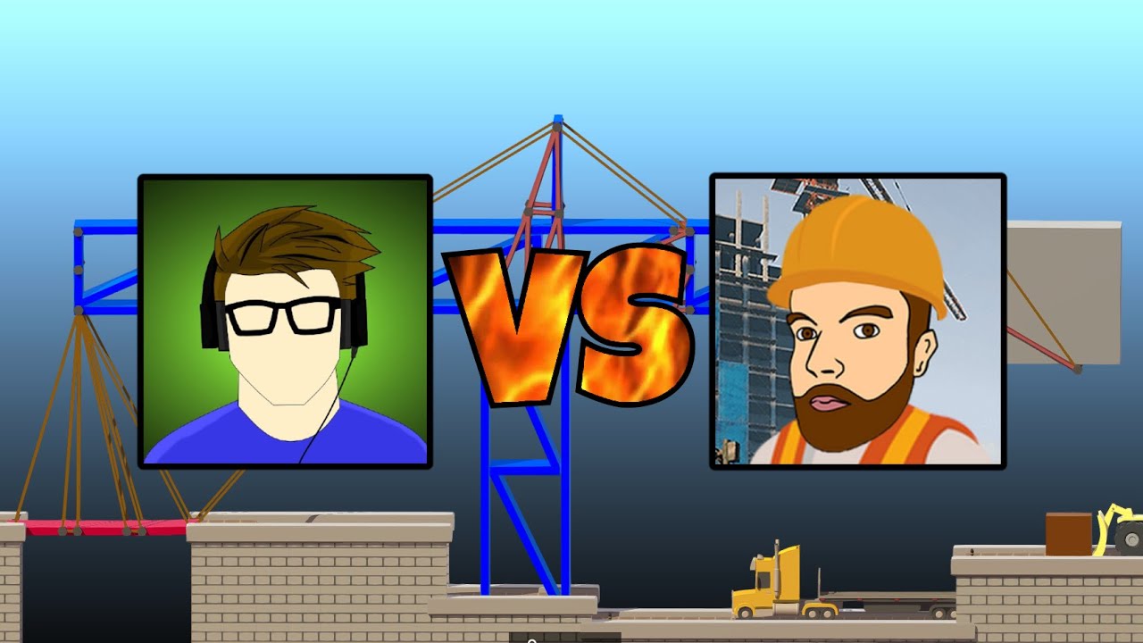 Facing Real Civil Engineer in a Poly Bridge 1v1!