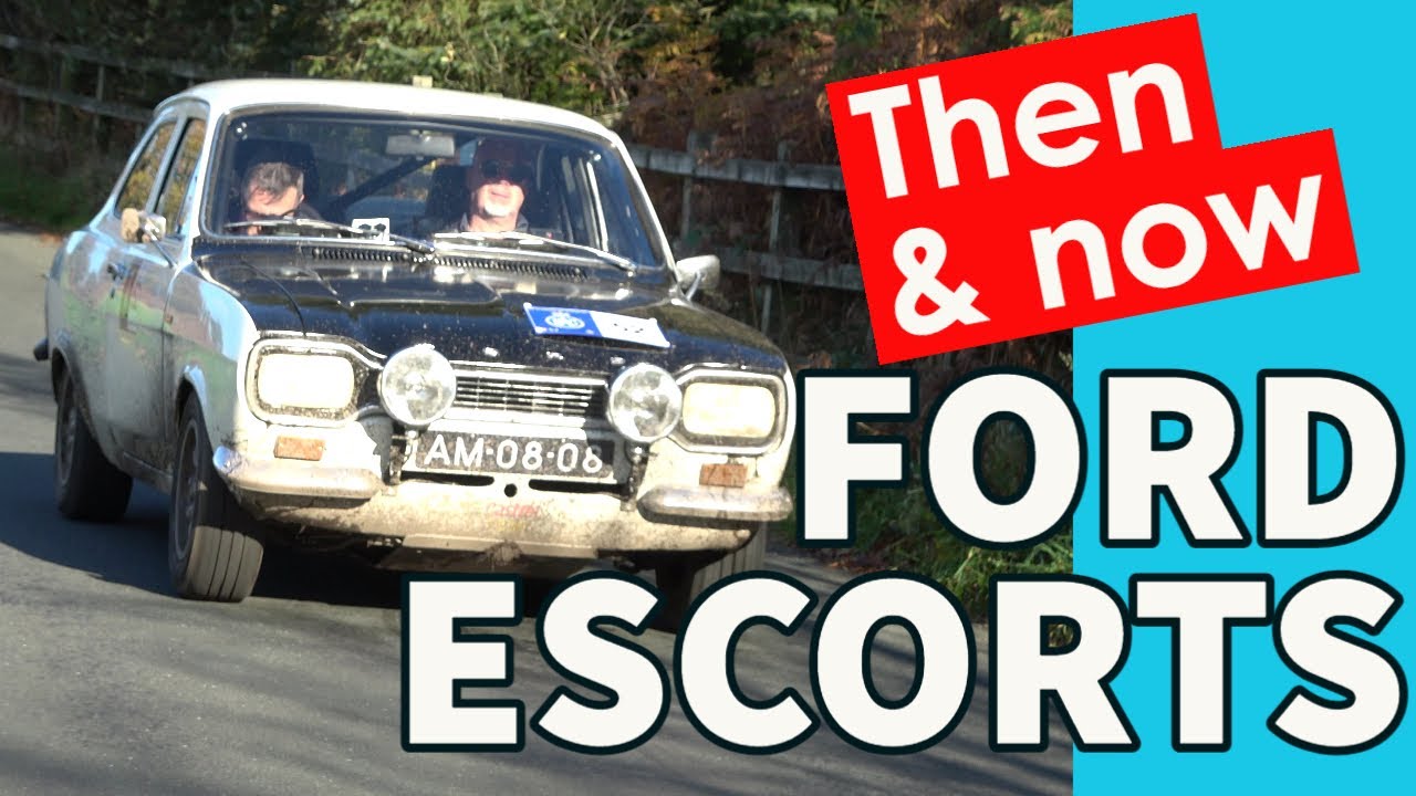 Ford Escorts, then & now