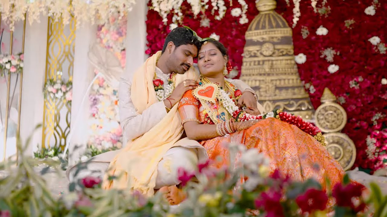  Cinematic Wedding Teaser 4k || Prasad + Tarani || Neeli meghamulalo ||Prince Fotogarage