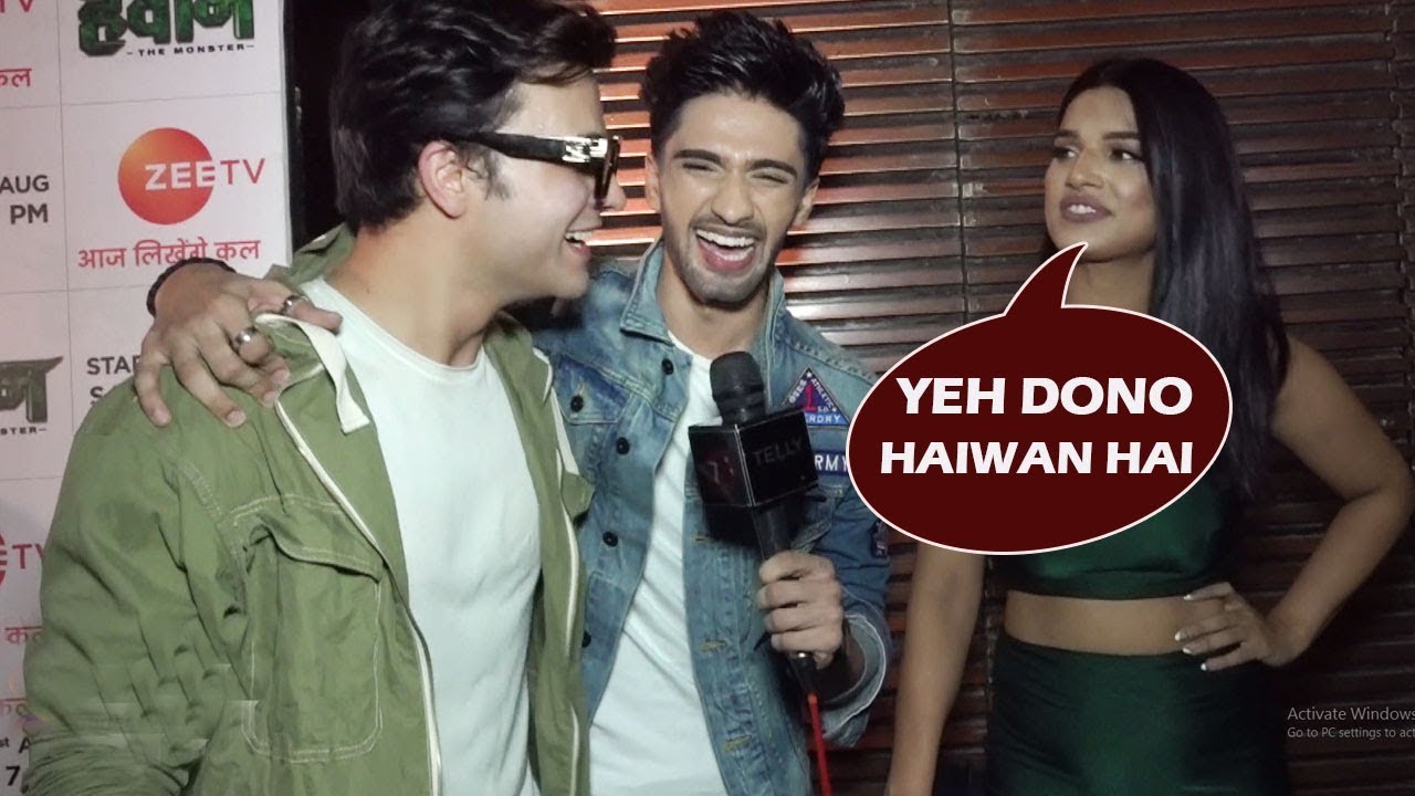 Kumkum Bhagya Actors Naina Singh & Krishna Kaul FUN Comments On New Show Haiwaan