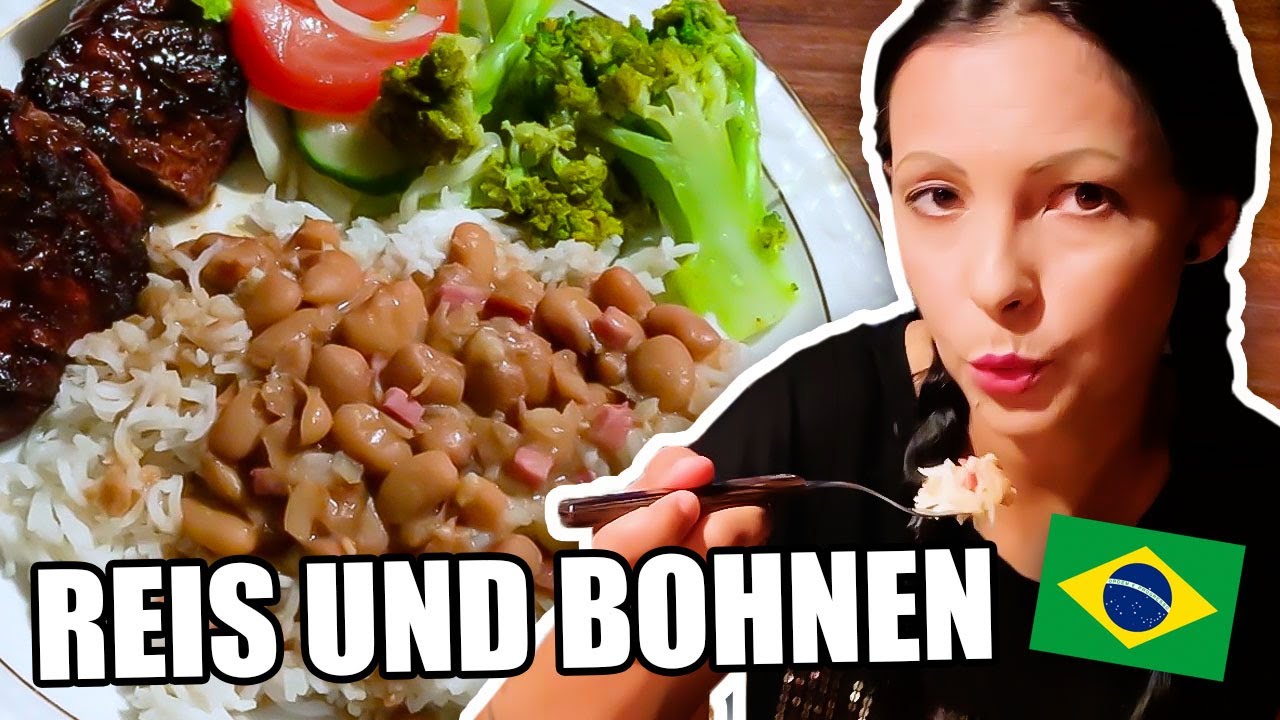 Einfaches Rezept: Reis und Bohnen - Brasiliens beliebtestes Essen!