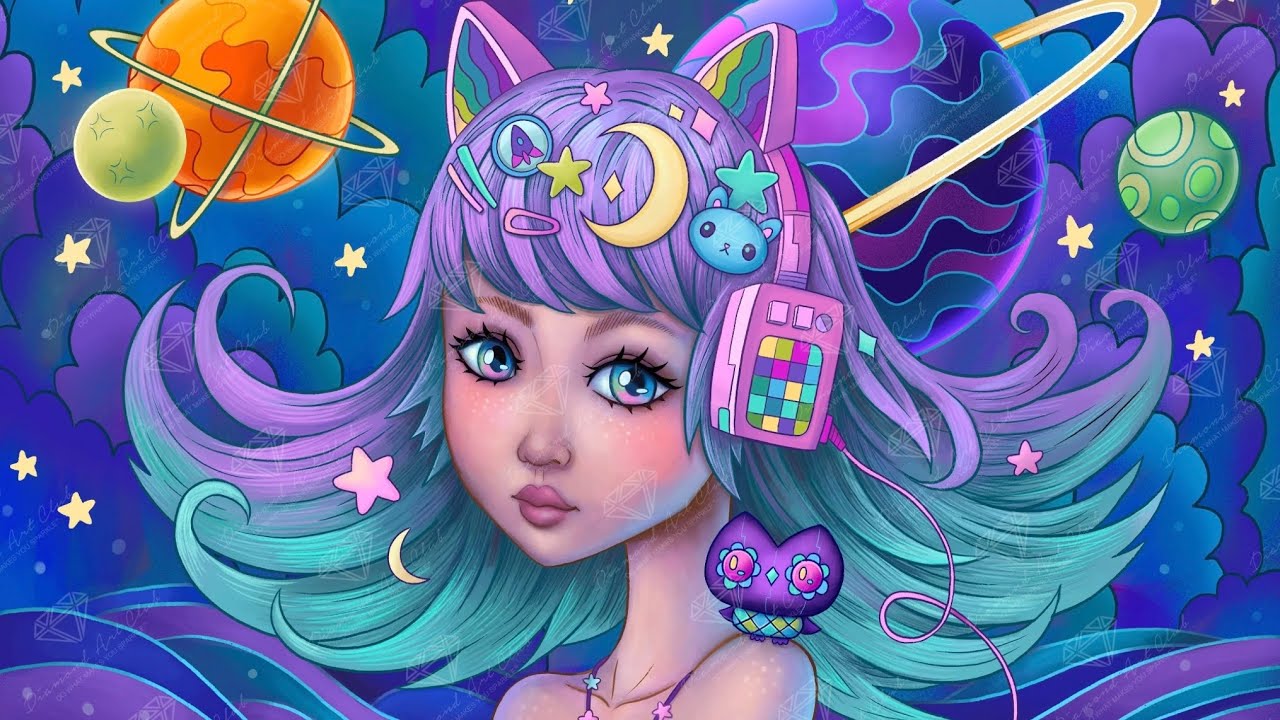 Diamond Painting Unboxing - Diamond Art Club - Cyber Owl