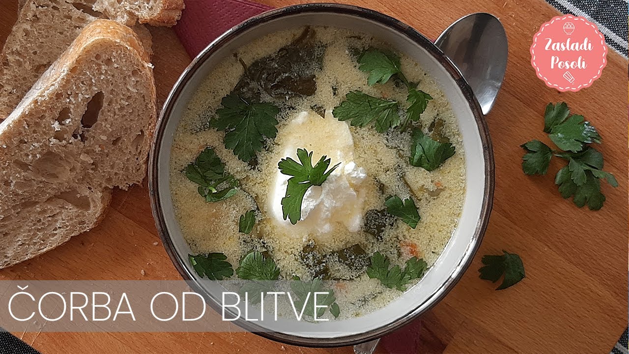 Lagana i Zdrava Prolećna Čorbica • Čorba od Blitve • Chard Soup