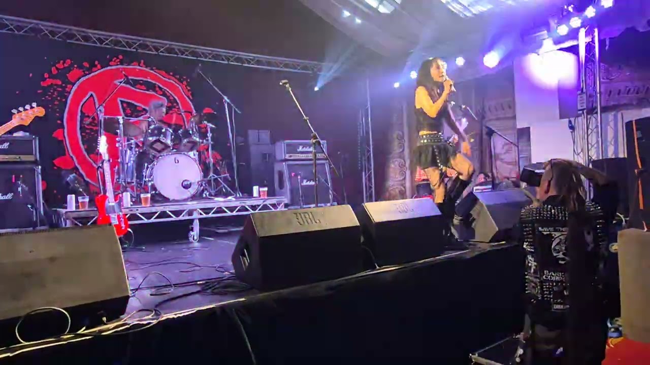 Mikabomb at Rebellion Festival, Blackpool on the RIS In Pavilion stage on Sat. 9/8/25.