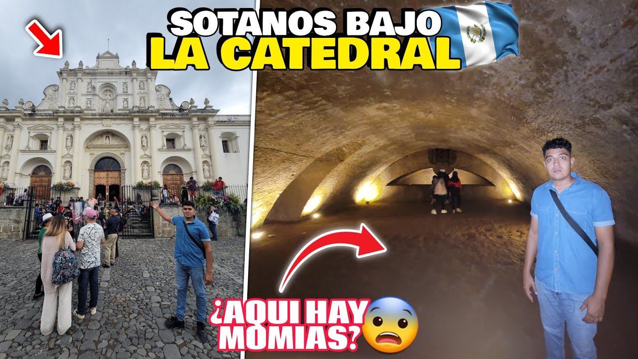 RECORRIENDO las RUINAS DE LA CATEDRAL de ANTIGUA GUATEMALA 🇬🇹 &iquest;CUANTOS ENTERRADOS HAY AQUI? 😨