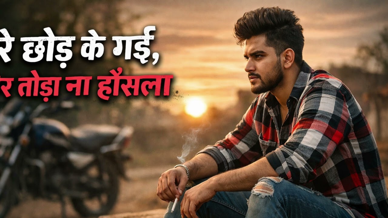 रे छोड़ के गई, पर तोड़ा ना हौसला ||| prem singh bhati|| new rap song 