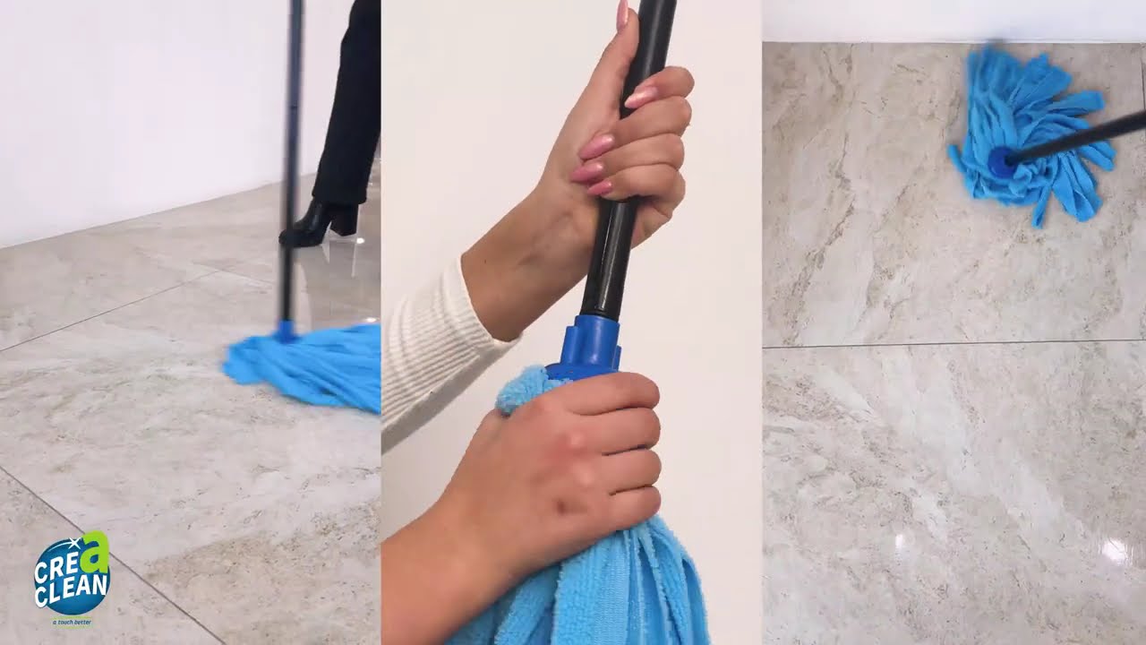CREaCLEAN Mikrofaser Mop, ohne Stiel 1