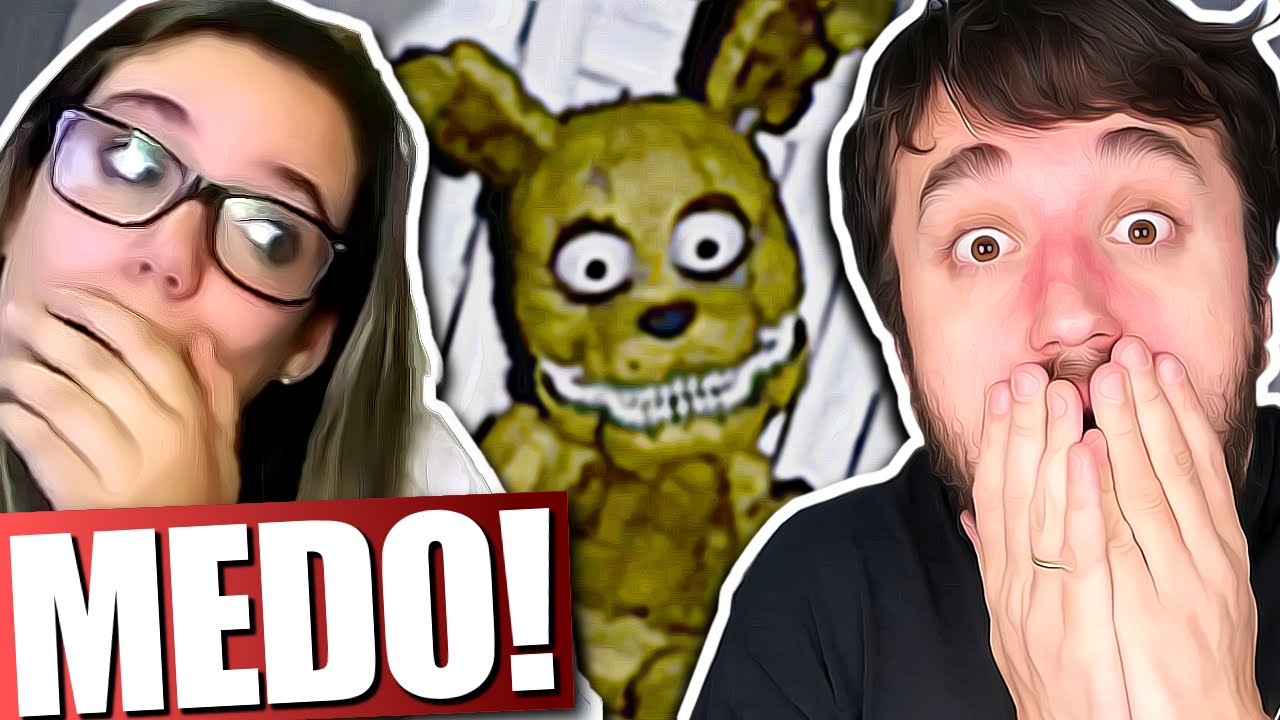 PASSANDO MEDO! - Five Nights at Freddy's 4 (com Malena)