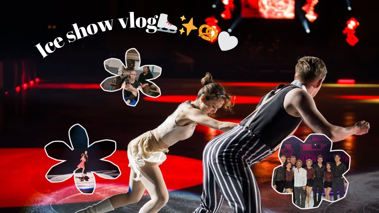 Видеоблог о жизни фигуристки на ледовом шоу ⛸️✨🥨🤍 Я участвовала в ледовом шоу в Германии