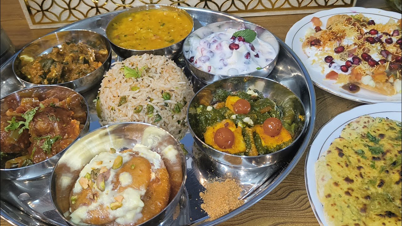 Jain Thali-2024|Akshay Tritiya special jainthali|Noonion garlic satvik veg thali #jainthali