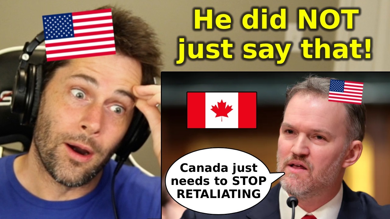 U.S. Trade Rep Proves He Doesn't Understand Canadians AT ALL (American Reaction)