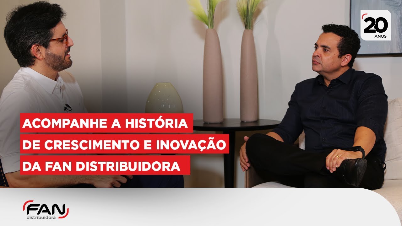 ACOMPANHE A HISTÓRIA DE CRESCIMENTO E INOVAÇÃO DA FAN DISTRIBUIDORA