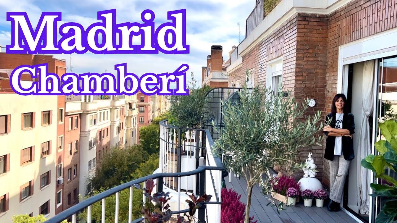 👉🏻🏙️Piso venta con terraza 🌷🪴 Madrid #chamberi #Madrid #pisosenventa #luxurylifestyle *1.875.000€*
