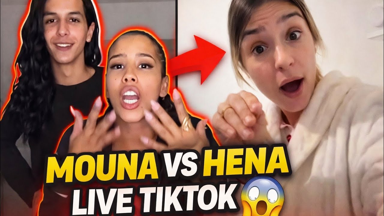 NASDAS : MOUNA S'EMBROUILLE AVEC HENA EN LIVE ! #nasdas #mouna #hena 
